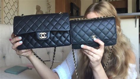 chanel woc vs small flap|Chanel flap 2.55.